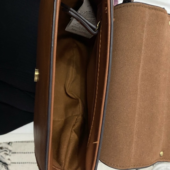 Brown Leather Crossbody Bag - Picture 3 of 3